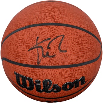 Kevin Garnett Boston Celtics Autographed Wilson Authentic Series Indoor/Outdoor Basketball with Black Ink