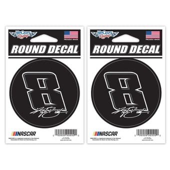 WinCraft Kyle Busch 3" Round Decal Two-Pack