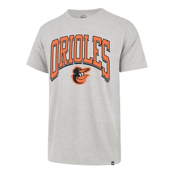 Men's '47 Gray Baltimore Orioles Walk Tall Franklin T-Shirt