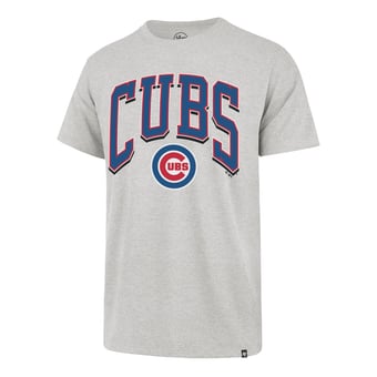 Men's '47 Gray Chicago Cubs Walk Tall Franklin T-Shirt