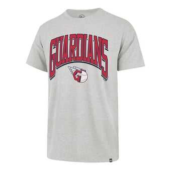 Men's '47 Gray Cleveland Guardians Walk Tall Franklin T-Shirt