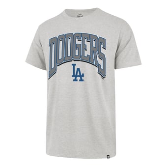 Men's '47 Gray Los Angeles Dodgers Walk Tall Franklin T-Shirt