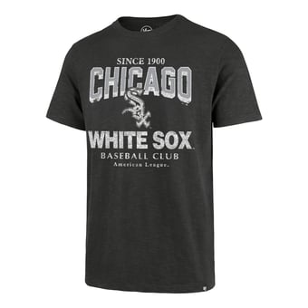 Men's '47 Charcoal Chicago White Sox Head On Scrum T-Shirt