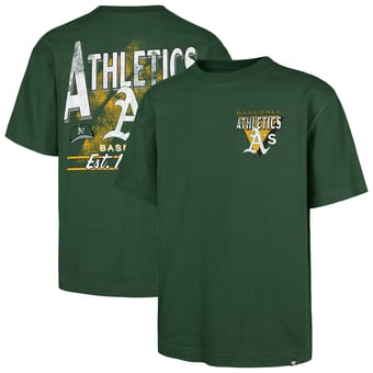 Men's '47 Green Athletics Under Bar Foundation T-Shirt