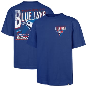 Men's '47 Royal Toronto Blue Jays Under Bar Foundation T-Shirt