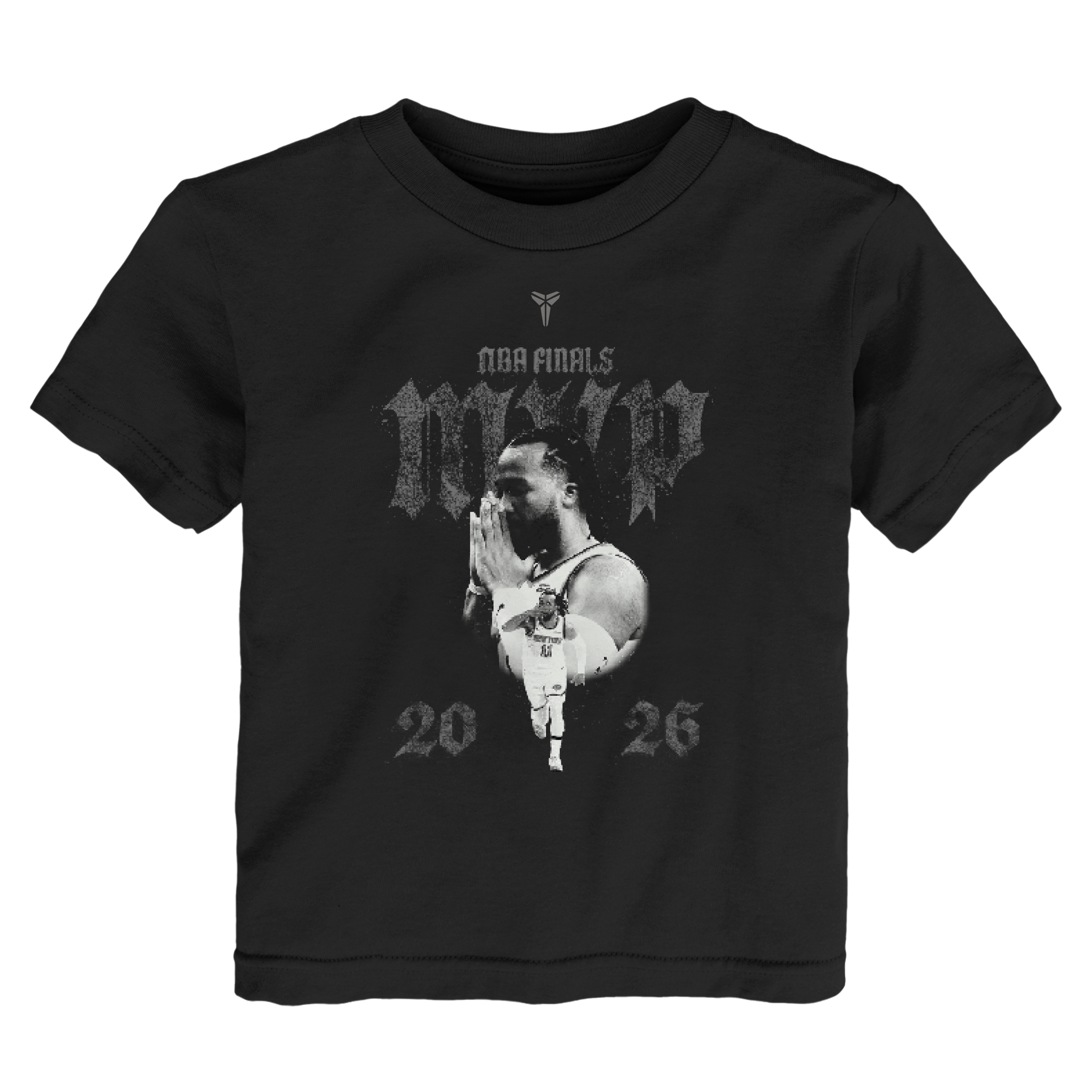 Toddler Nike Jalen Brunson Black New York Knicks 2026 NBA Finals MVP T-Shirt