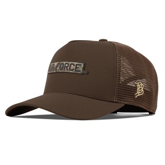 Unisex Branded Bills Brown Air Force Falcons Timber Camo Trucker Adjustable Hat