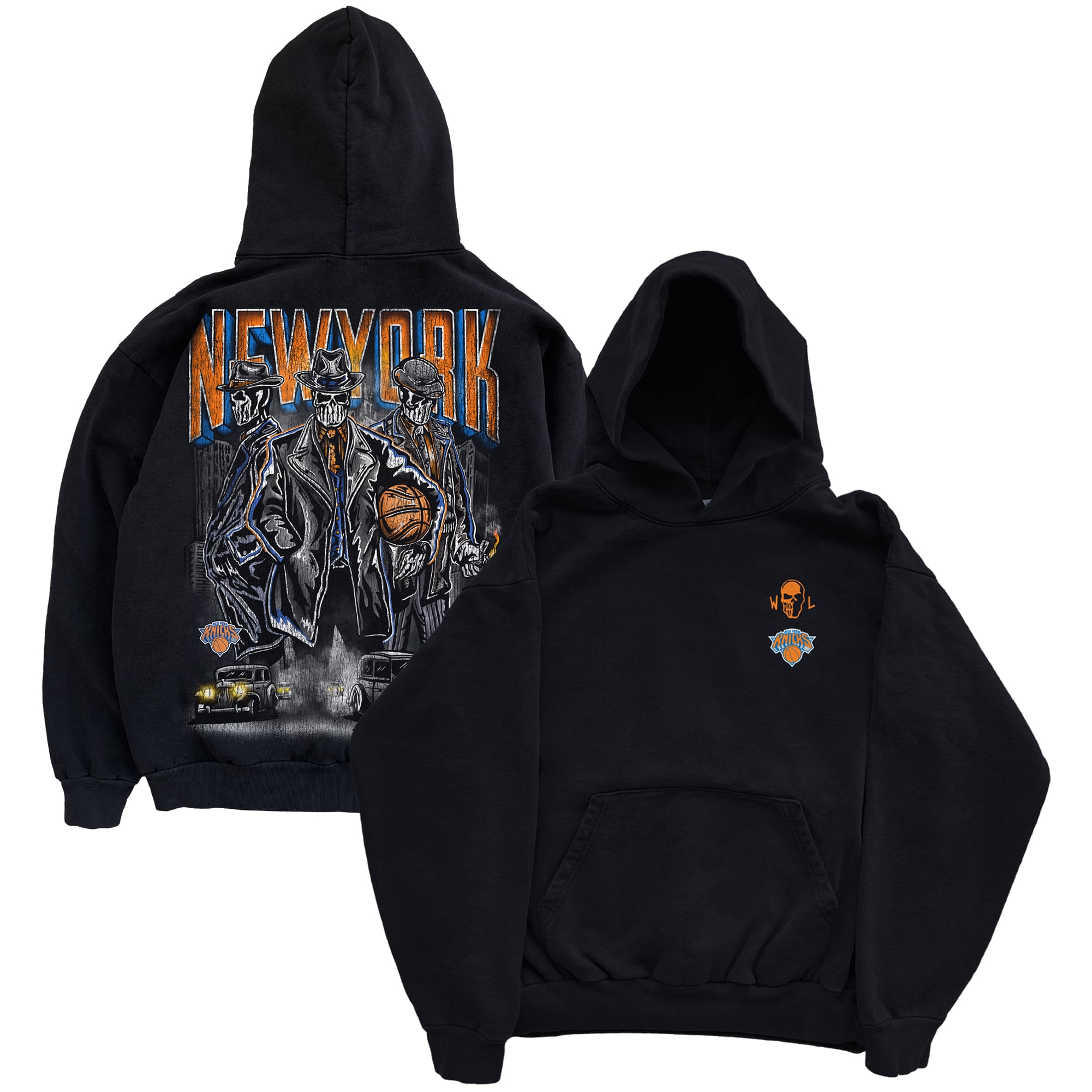 Men's Warren Lotas Black New York Knicks Hoodie