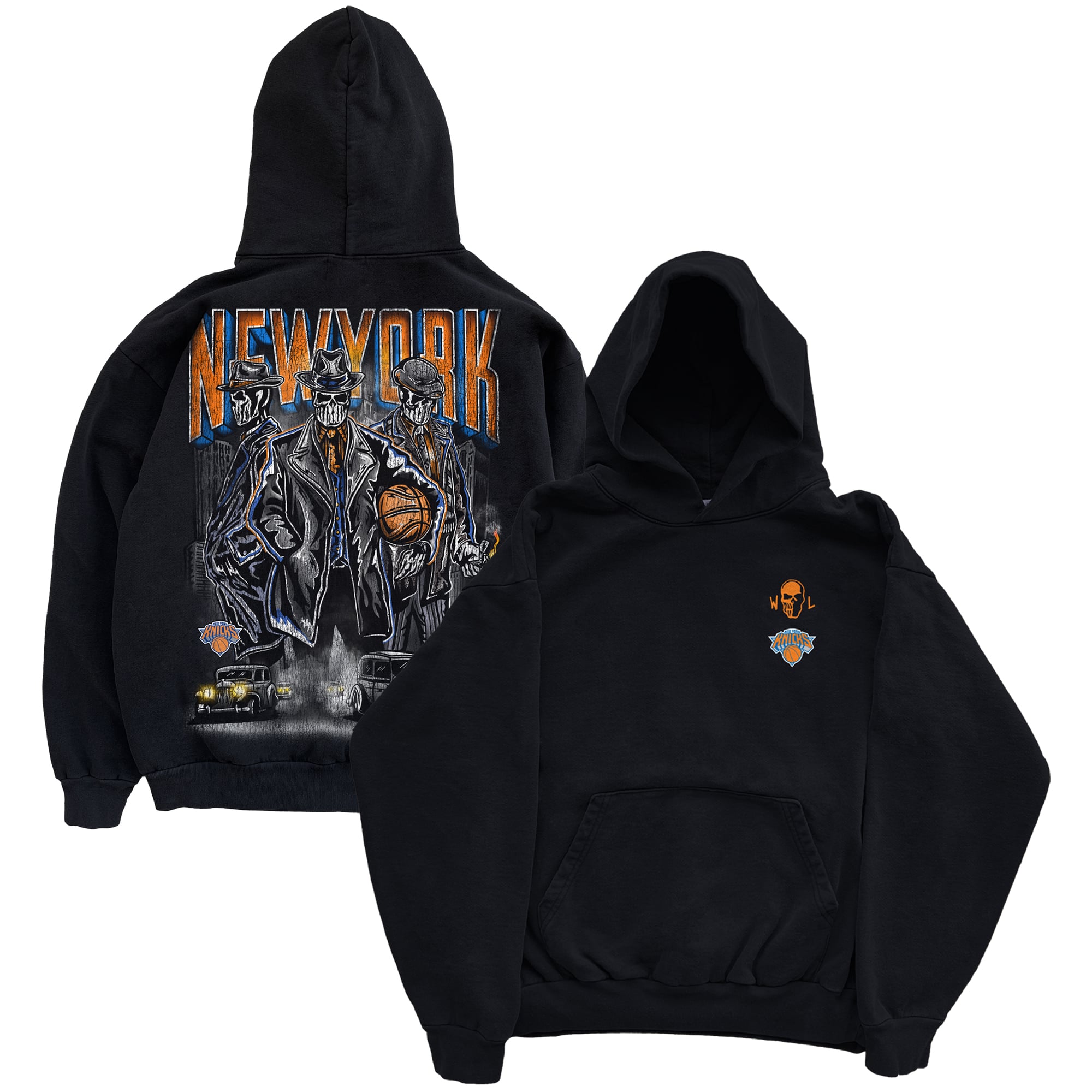 Men's Warren Lotas Black New York Knicks Hoodie