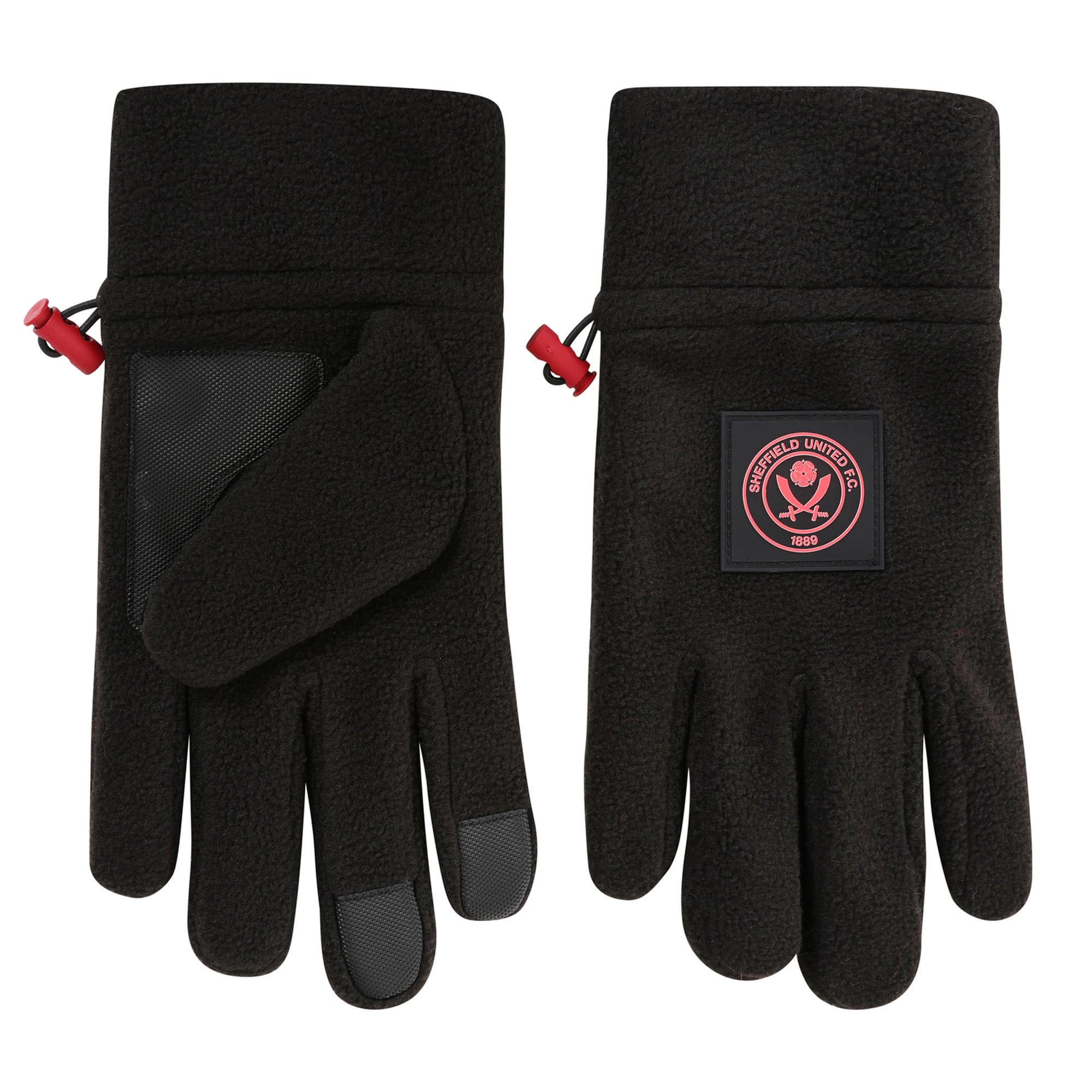 Sheffield United Crest Patch Gloves - Black