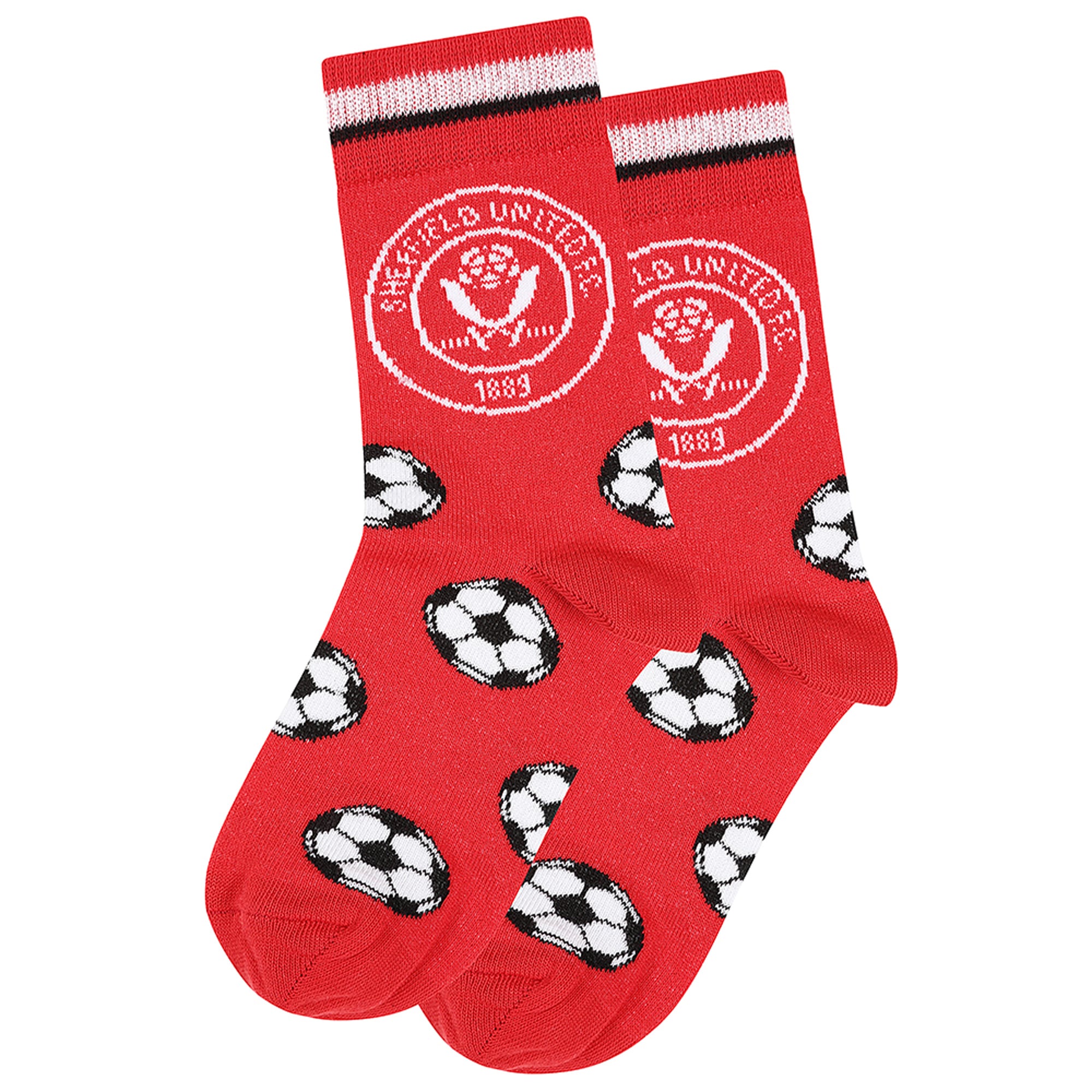 Sheffield United Footy Sock - Red - Kids