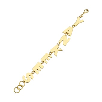 New York Yankees Letter Link Bracelet by Jill Martin
