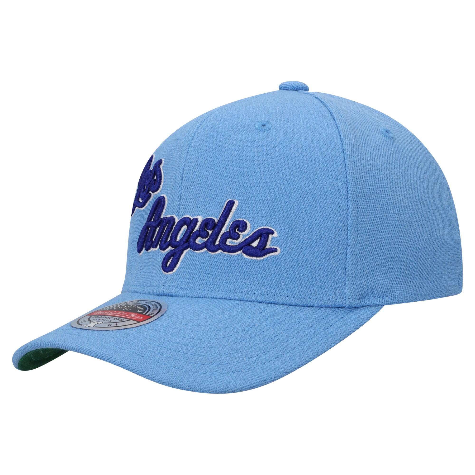 Los Angeles Lakers Mitchell & Ness Team Ground 2.0 Stretch Hardwood Classics Snapback - Blau