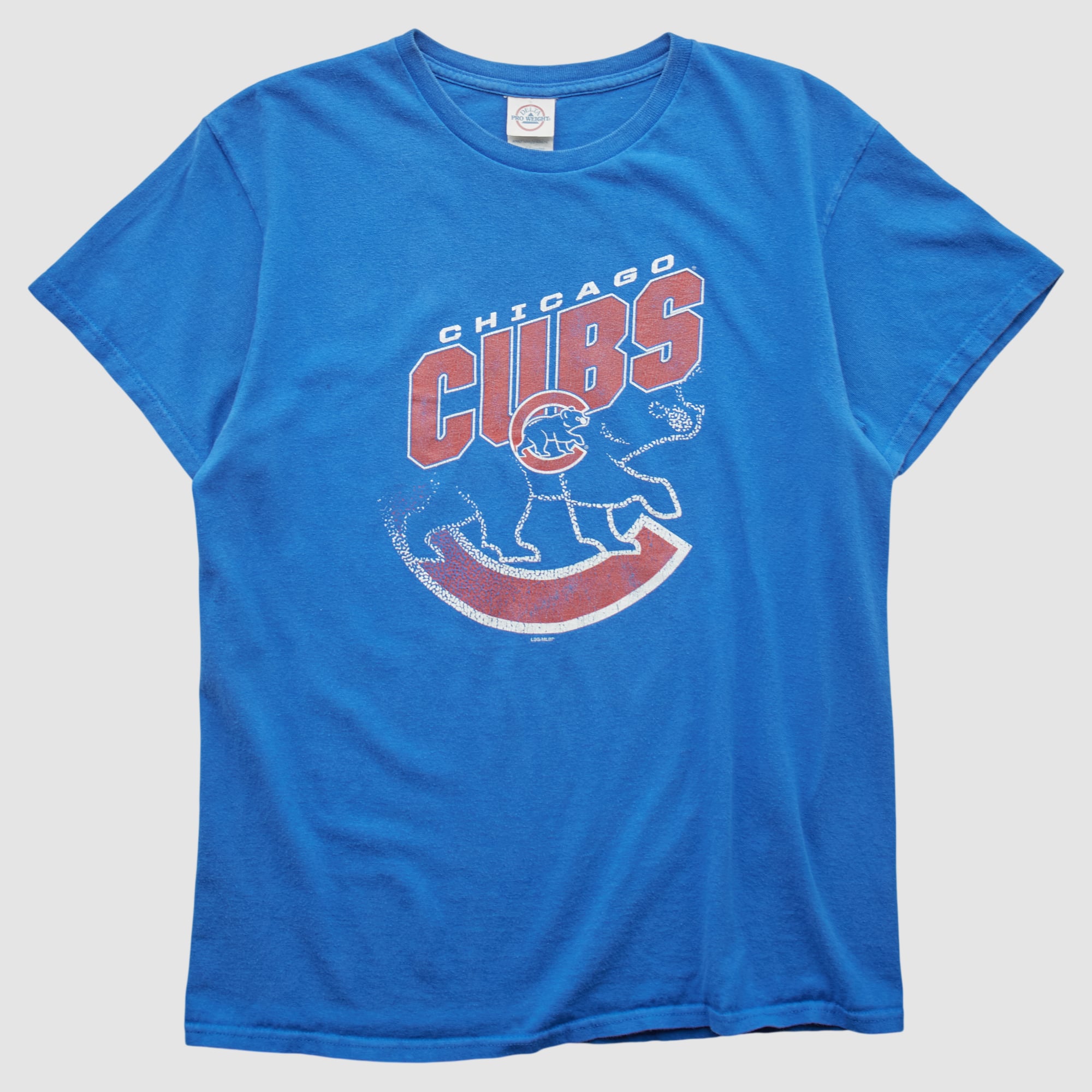 Chicago Cubs Delta 2010s T-shirt - Blue - XS by Fanatics Real Vintage