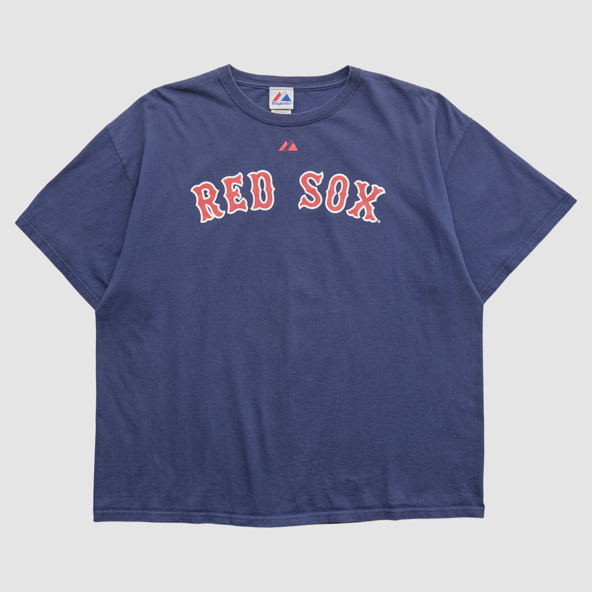 Boston Red Sox Majestic 2010s T-shirt - Navy - 2XL by Fanatics Real Vintage