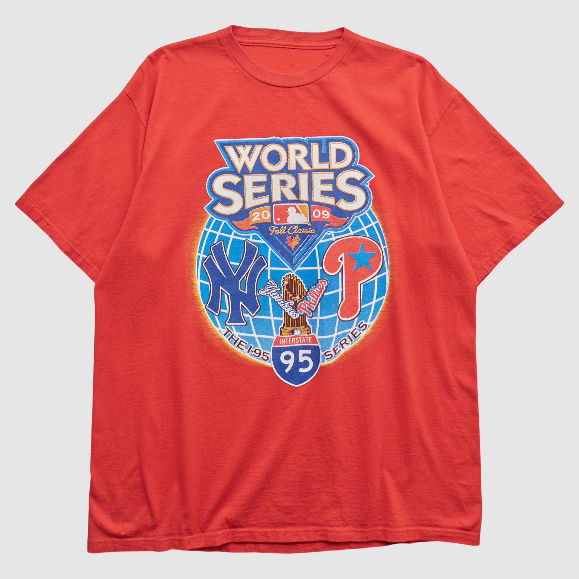 World Series 2009 T-shirt - Red - XL by Fanatics Real Vintage