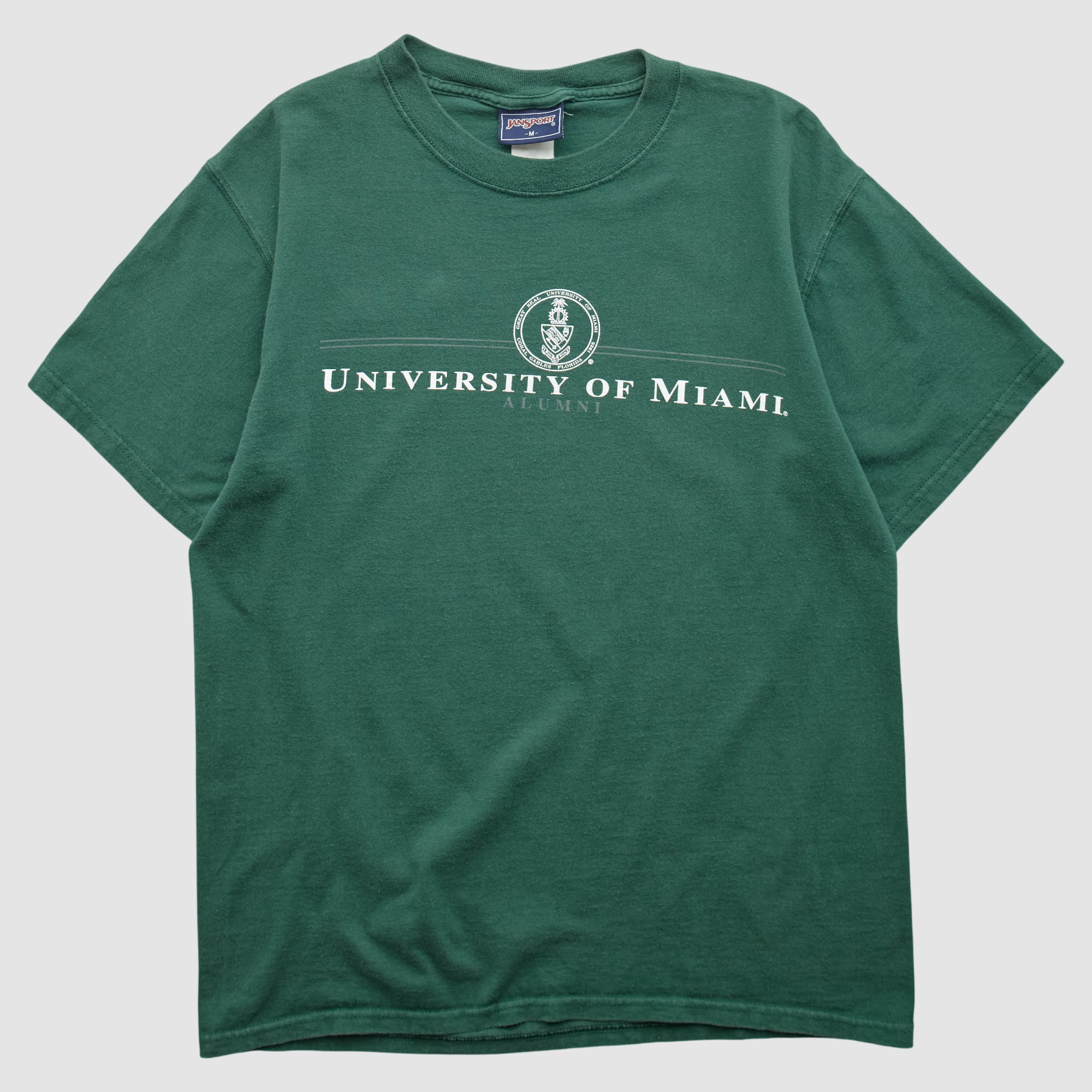 Miami University RedHawks Jansport 2000s T-shirt - Green - S by Fanatics Real Vintage