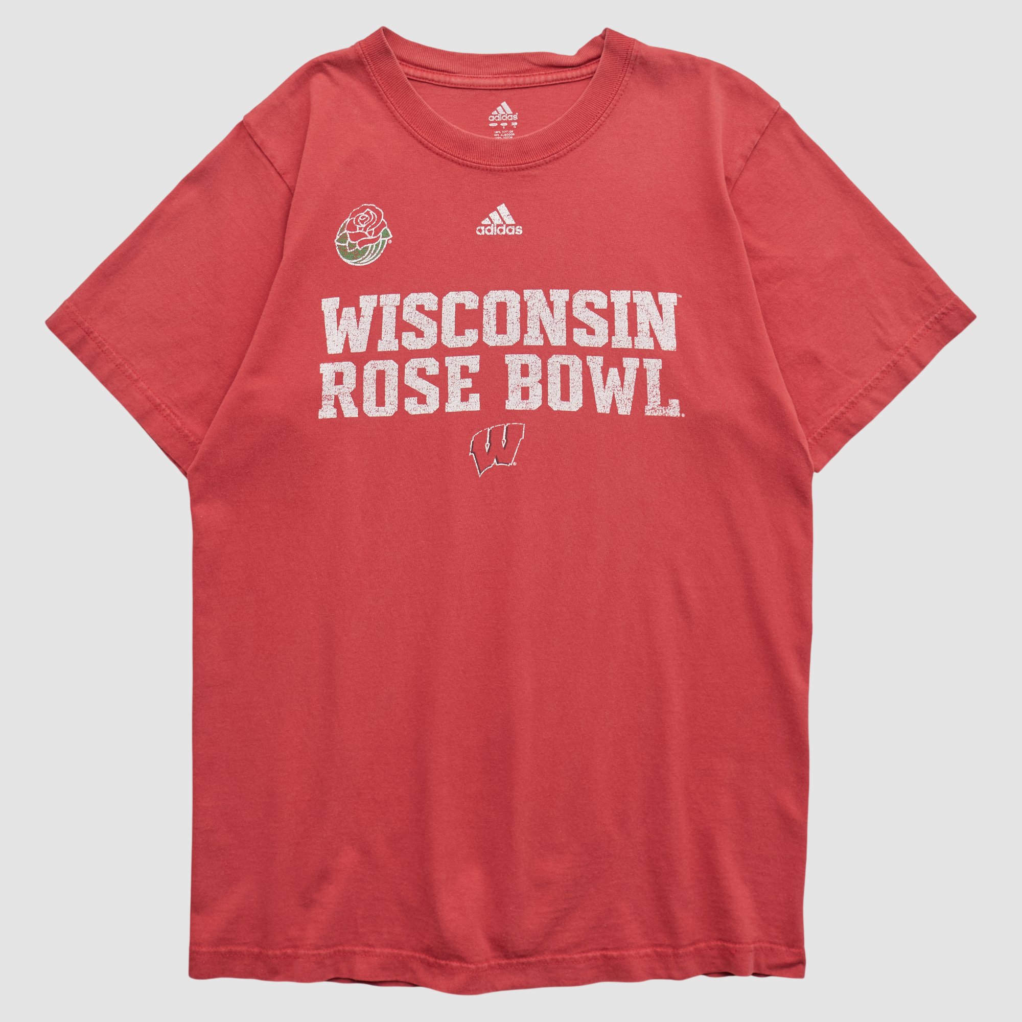 Rose Bowl Adidas 2000s T-shirt - Red - XS by Fanatics Real Vintage