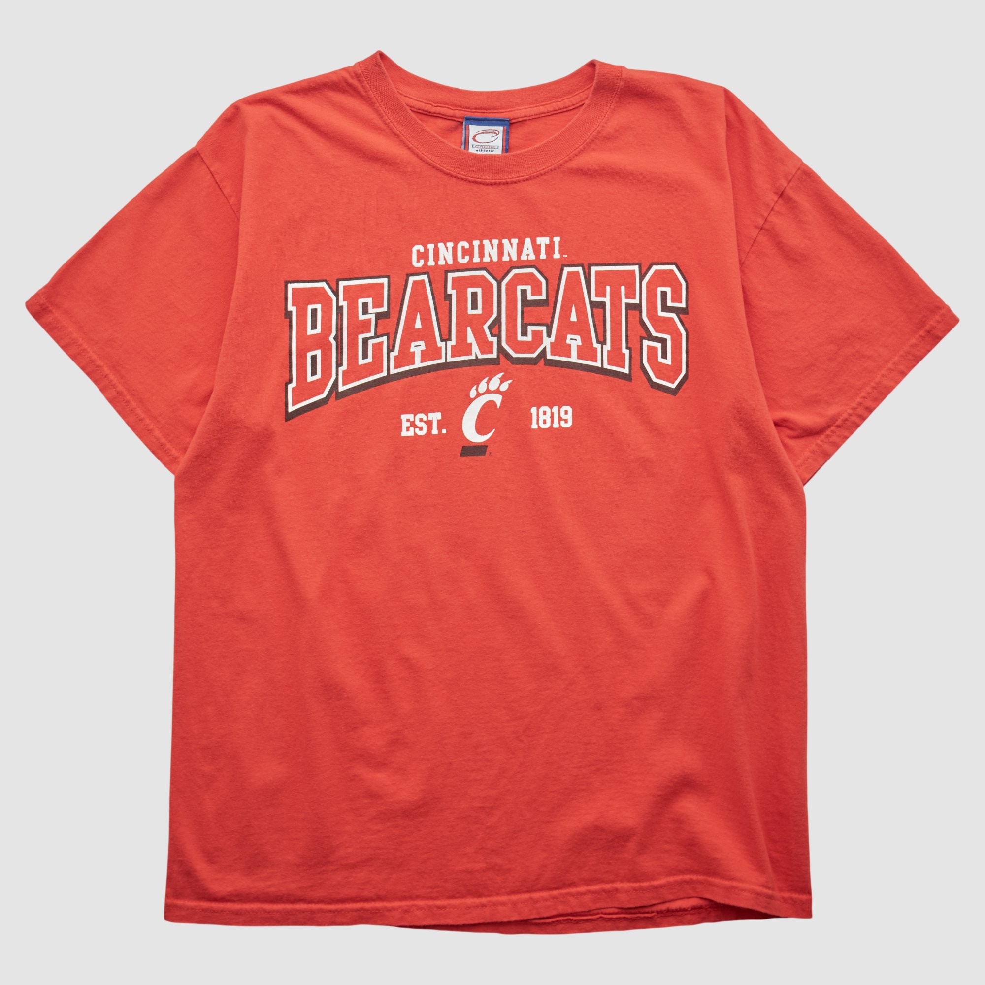 Cincinnati Bearcats CADRE 2000s T-shirt - Red - M by Fanatics Real Vintage