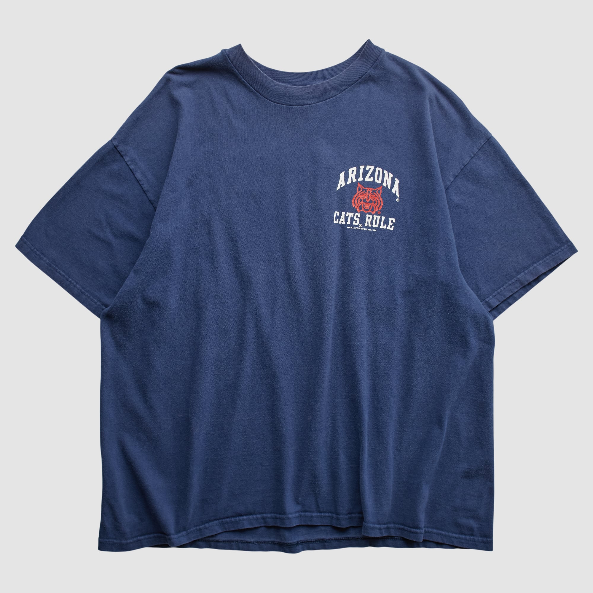 Arizona Wildcats Hanes 90s T-shirt - Navy - 2XL by Fanatics Real Vintage