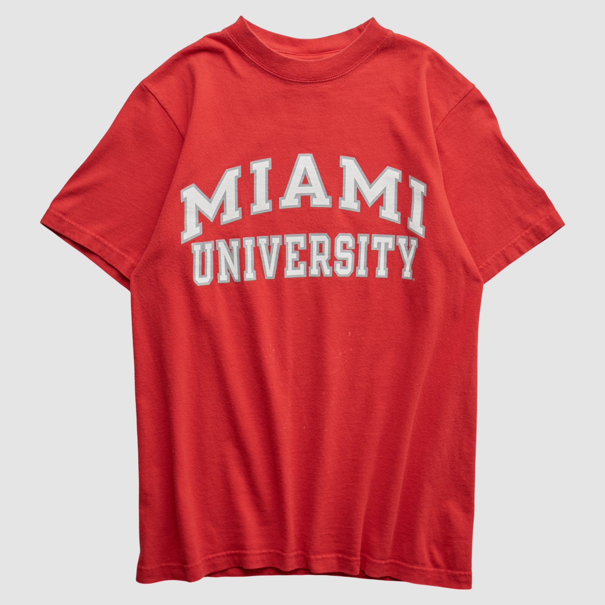 Miami University RedHawks Champion 2000s T-shirt - Red - XS by Fanatics Real Vintage