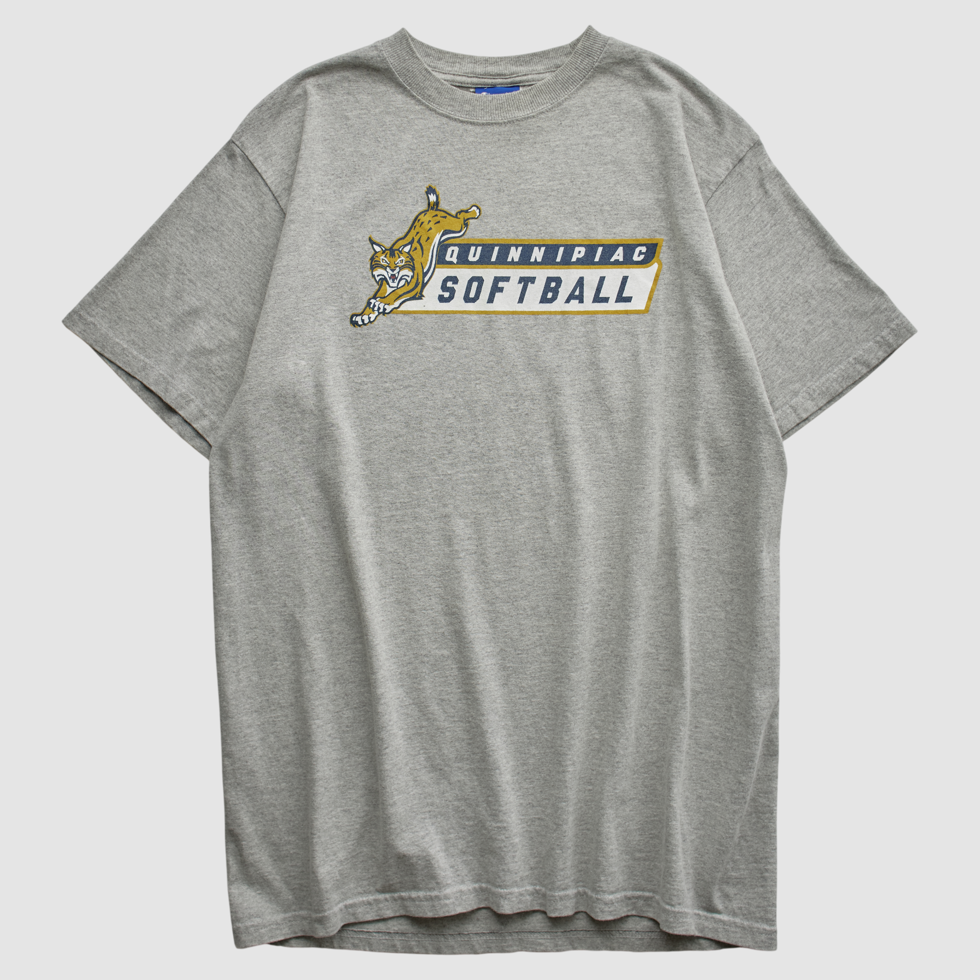 Quinnipiac Bobcats Champion 2000s T-shirt – Heather Gray – M by Fanatics Real Vintage Quinnipiac Bobcats Champion 2000s T-shirt – Heather Gray – M by Fanatics Real Vintage