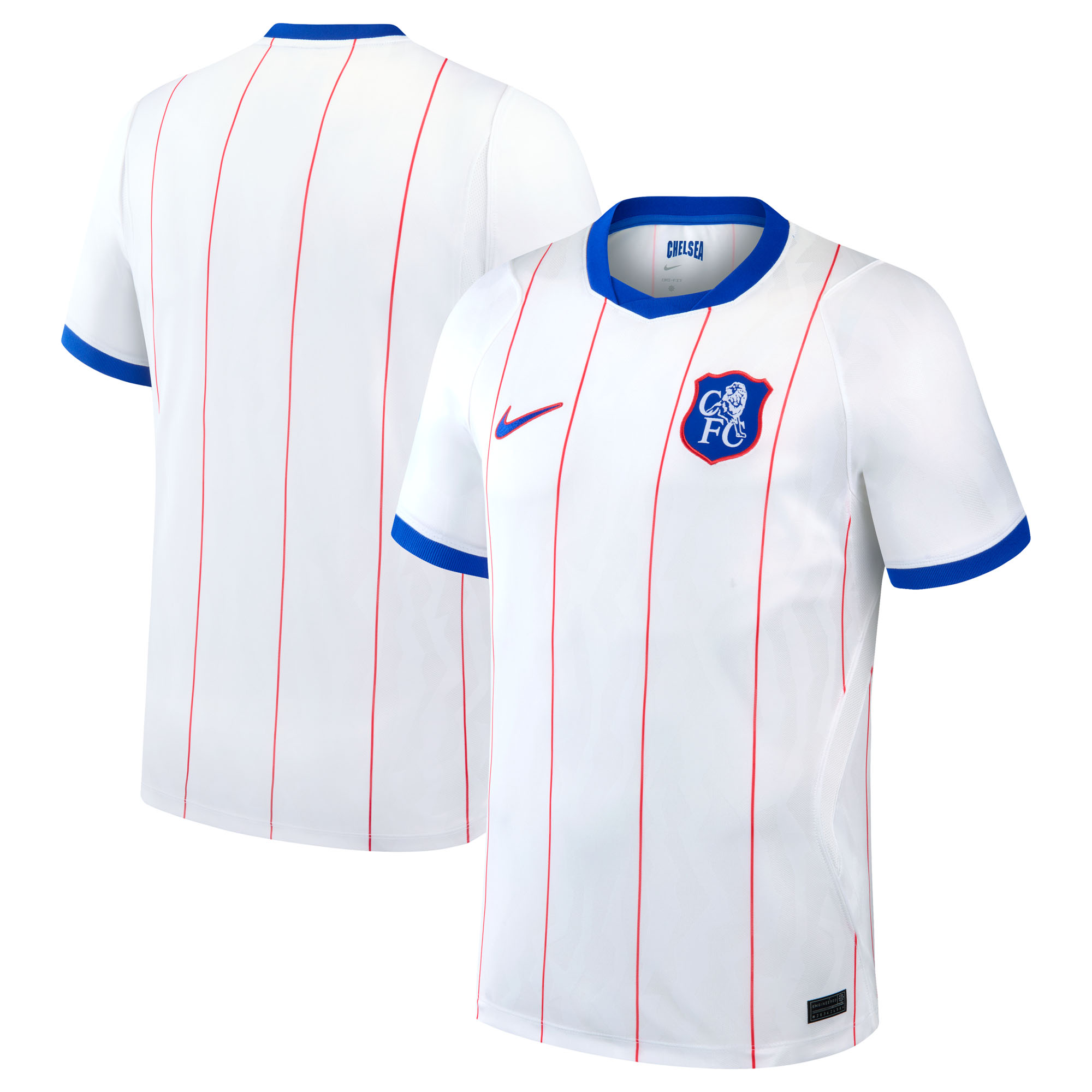 Men's Nike White Chelsea 2026/27 Third Stadium Replica Jersey