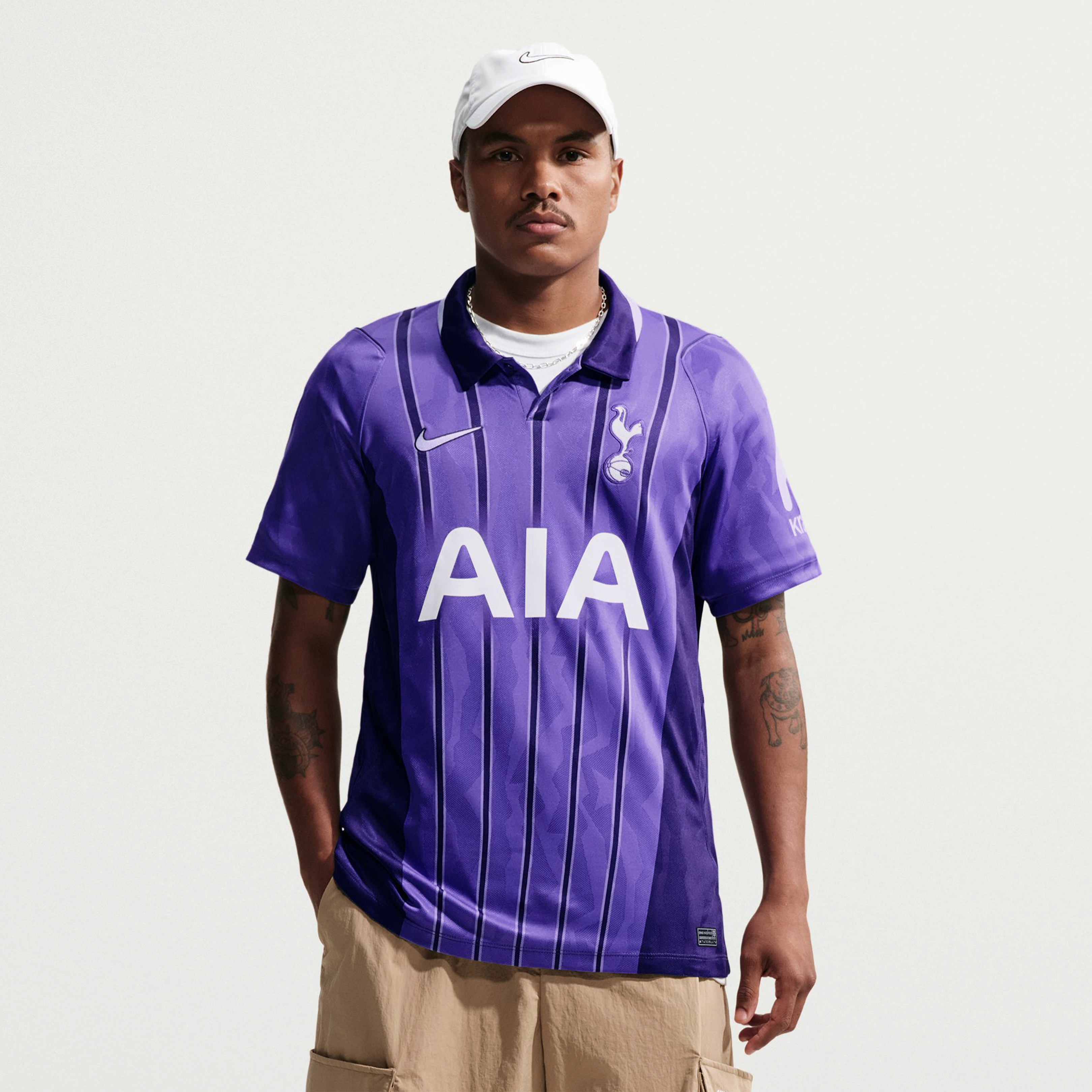 Men's Nike Purple Tottenham Hotspur 2026/27 Third Stadium Replica Jersey
