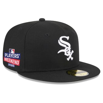 Men's New Era Black Chicago White Sox 2026 Players' Weekend Authentic Collection 59FIFTY Fitted Hat