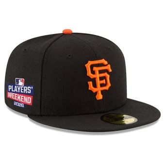 Men's New Era Black San Francisco Giants 2026 Players' Weekend Authentic Collection 59FIFTY Fitted Hat