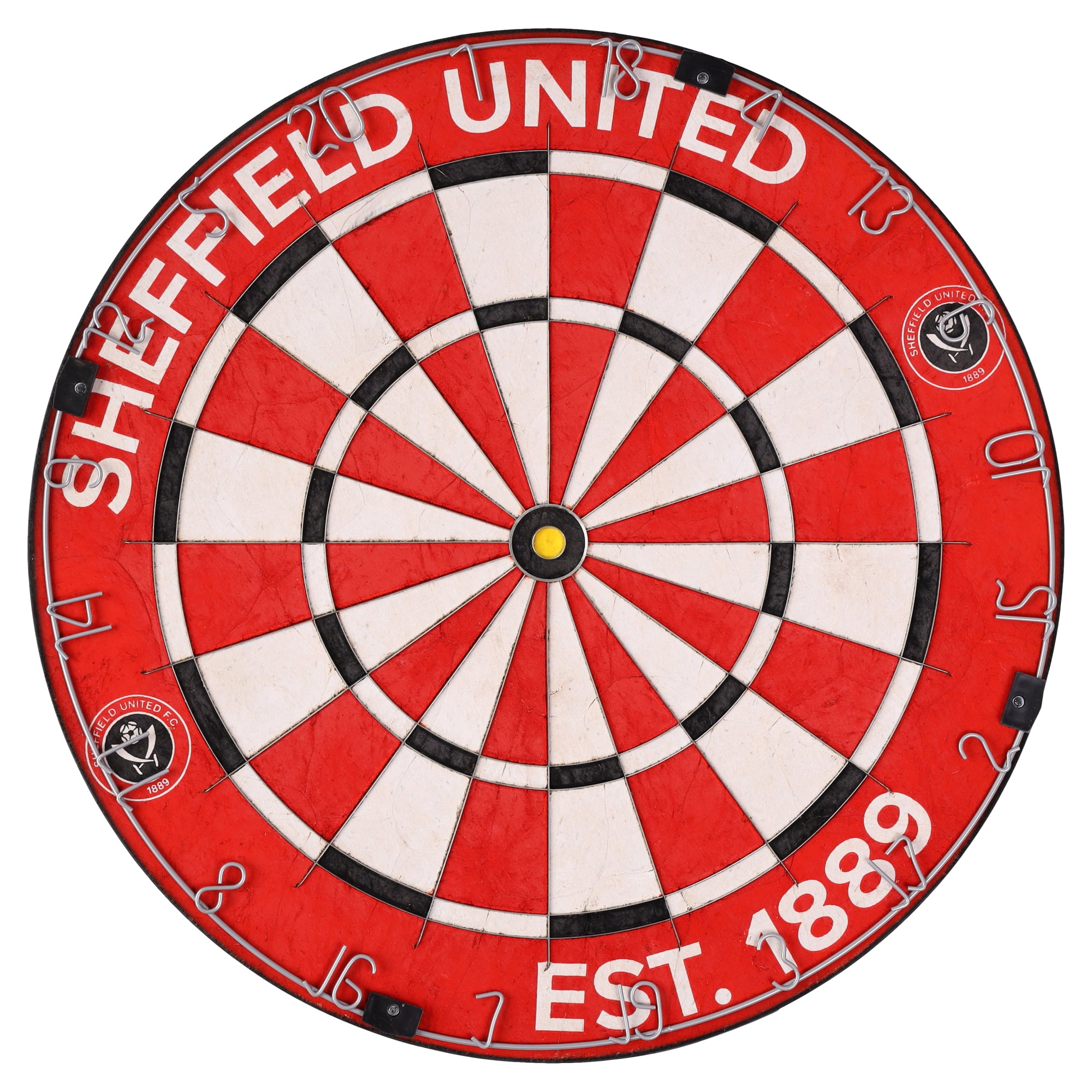 Sheffield United Blades Darts Board