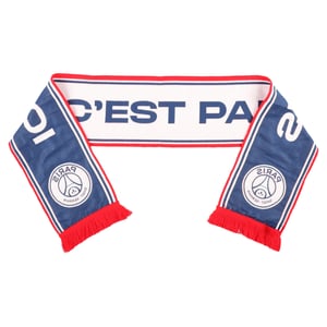 Écharpe PSG Ici C'est Paris II - Blanc, vue 2