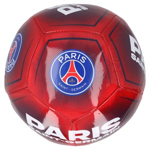 Ballon de football PSG Laser en TPU - Rouge, vue 3