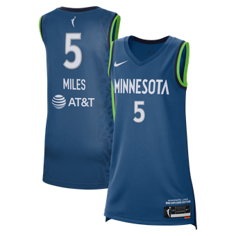 Unisex Nike Olivia Miles Blue Minnesota Lynx Victory Jersey - Explorer Edition