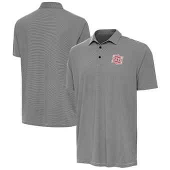 Men's Antigua Black Oklahoma Sooners 2026 NCAA Baseball Men's College World Series Champions Twine Polo