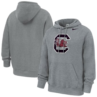 Men's Nike Gray South Carolina Gamecocks Club Fleece Hoodie