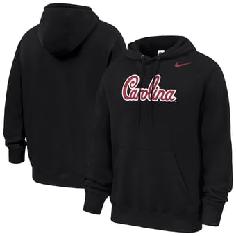 Men's Nike Black South Carolina Gamecocks Script Club Fleece Hoodie