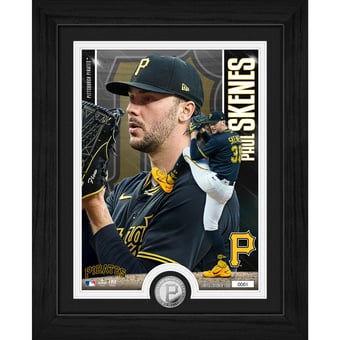 Highland Mint Paul Skenes Pittsburgh Pirates 13" x 16" Limited Edition Artist Proof Silver Coin Photo Mint