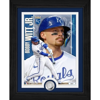 Highland Mint Bobby Witt Jr. Kansas City Royals 13" x 16" Limited Edition Artist Proof Silver Coin Photo Mint