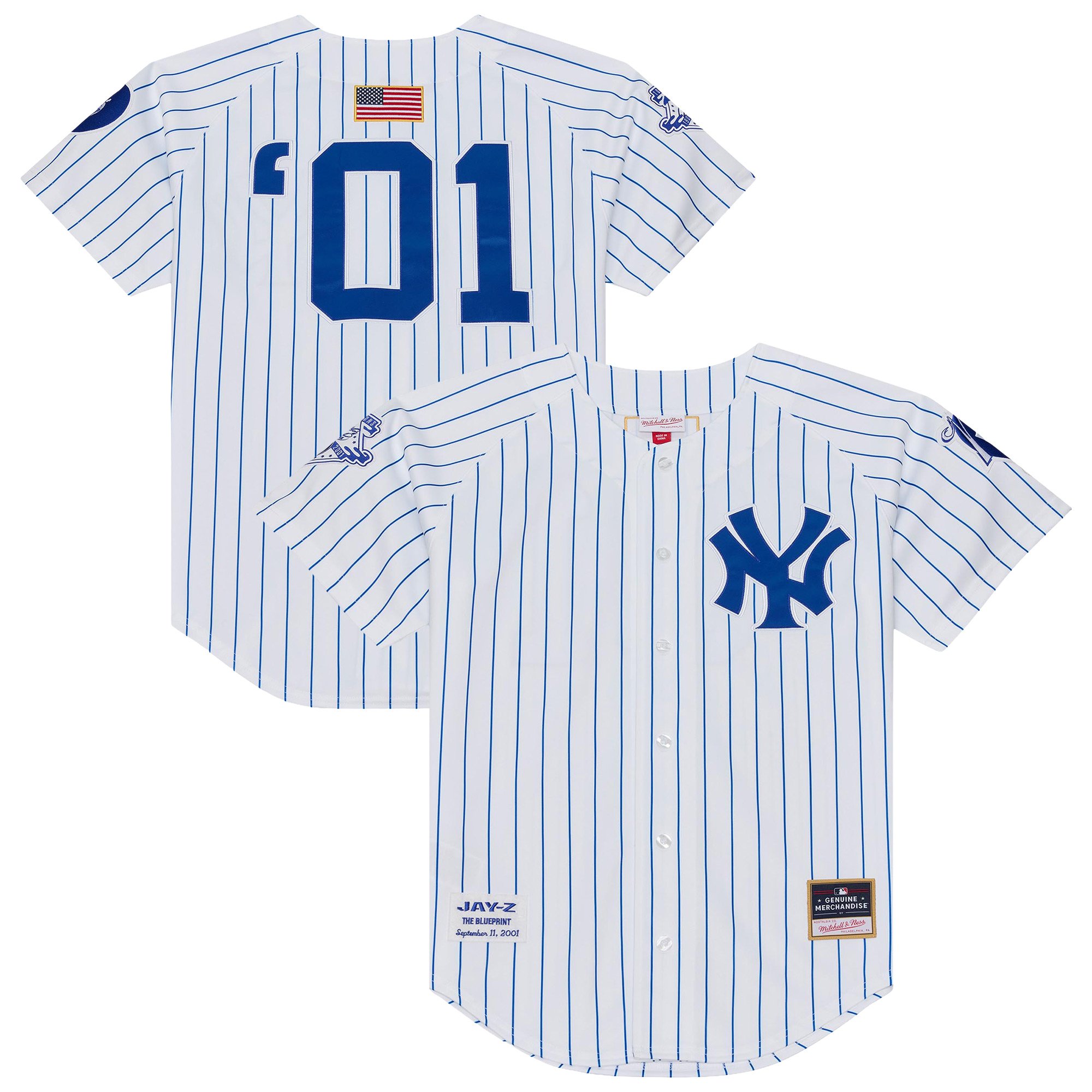 Camiseta de los Yankees de Nueva York con el diseño de Jay Z