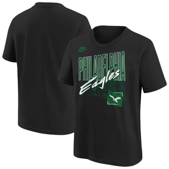 Youth Nike  Black Philadelphia Eagles Vintage T-Shirt