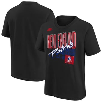 Youth Nike  Black New England Patriots Vintage T-Shirt