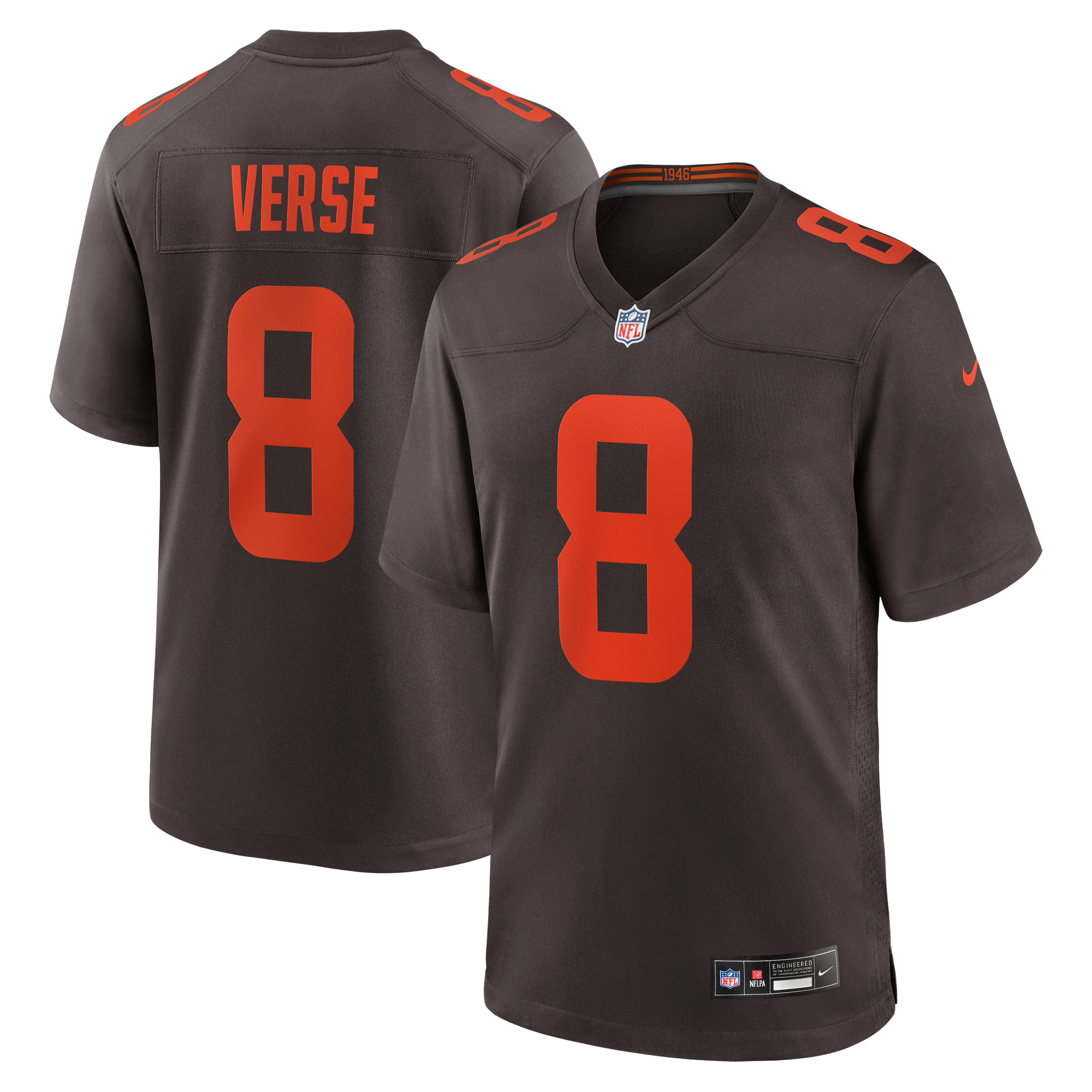 Maglia da gioco alternativa Nike dei Cleveland Browns - Jared Verse - Ragazzi