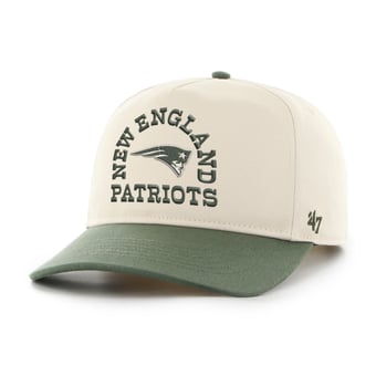 Men's '47 Natural/Olive New England Patriots Ranchero Hitch Adjustable Hat