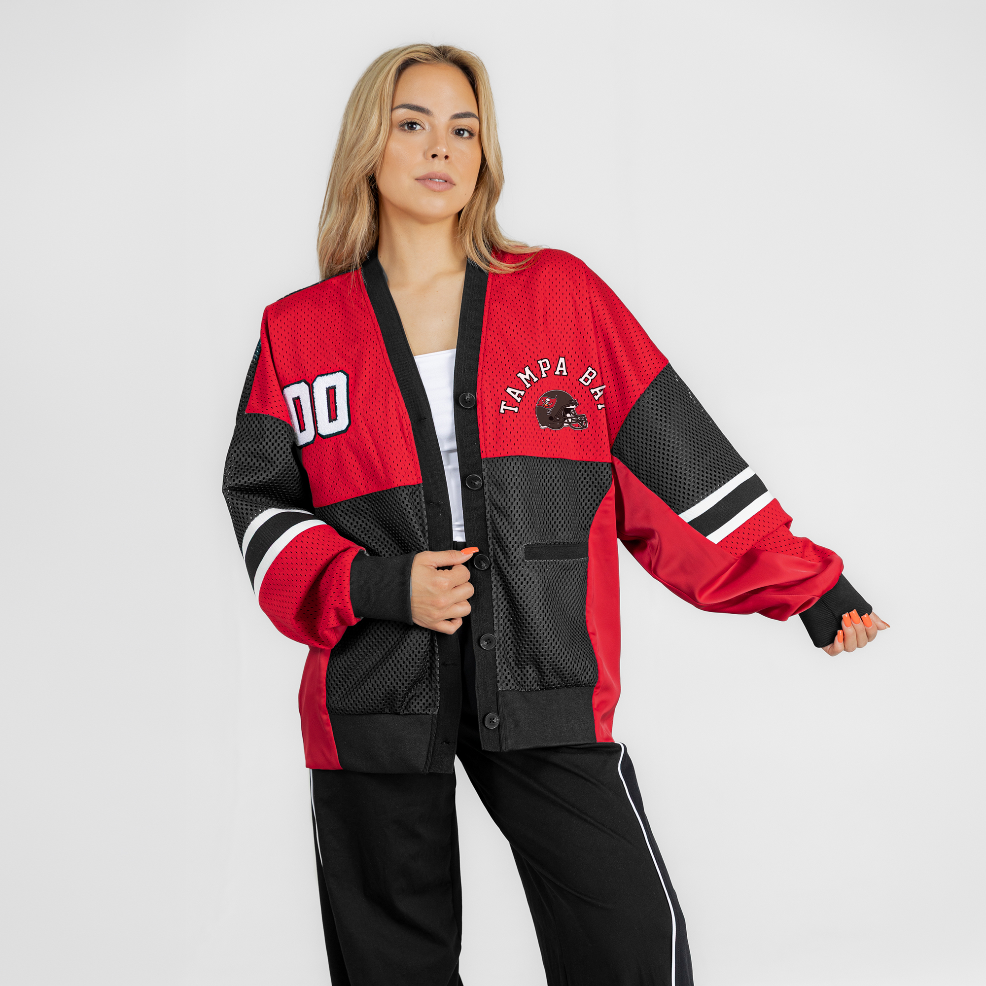 Gameday Couture Women's Red Tampa Bay Buccaneers Mvp Era Satin Button-Down Cardigan - Red