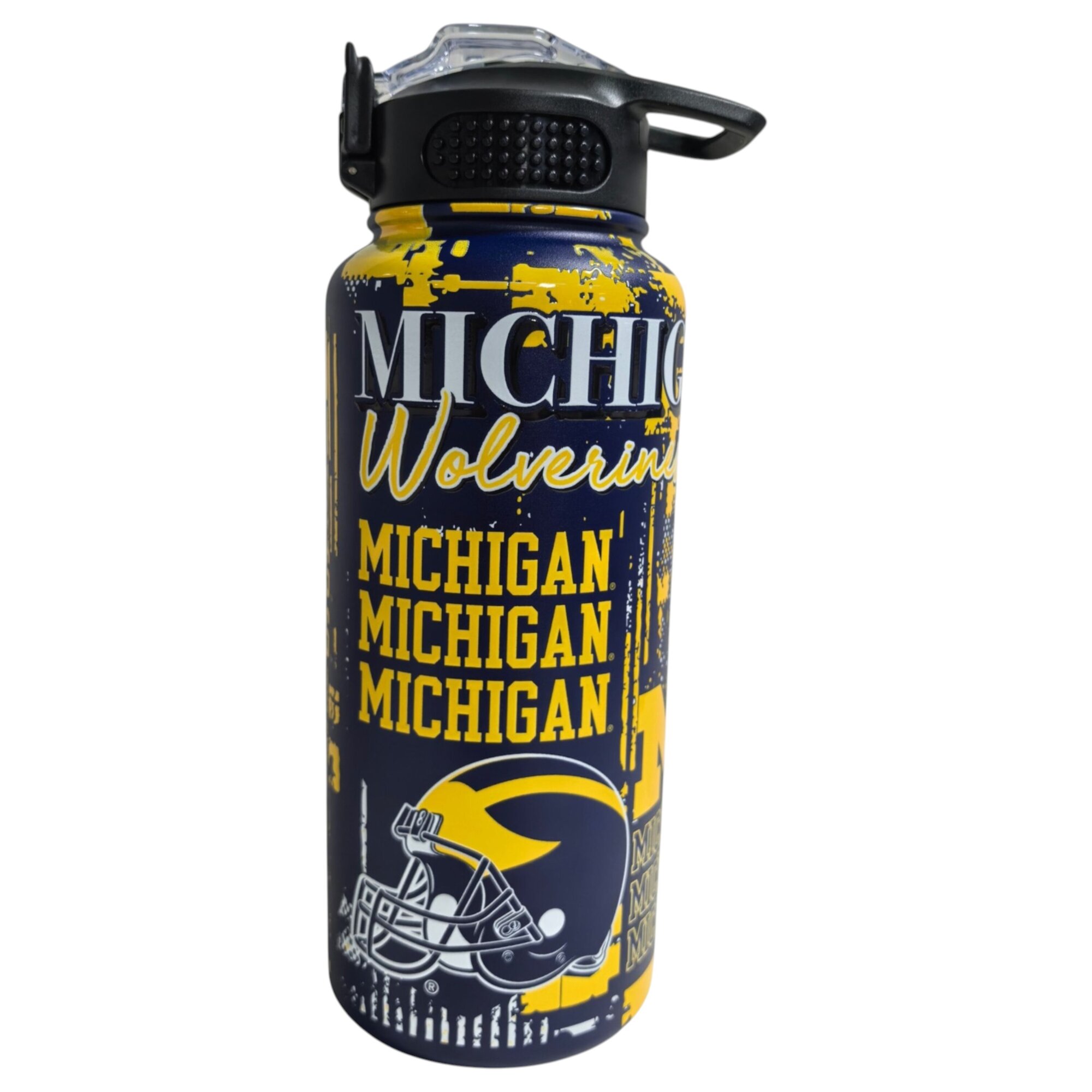 Pegasus Michigan Wolverines 32oz. Home Field Mashup Stainless Steel ProPress Water Bottle