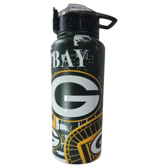 Pegasus Green Bay Packers 32oz. Home Field Mashup Stainless Steel ProPress Water Bottle