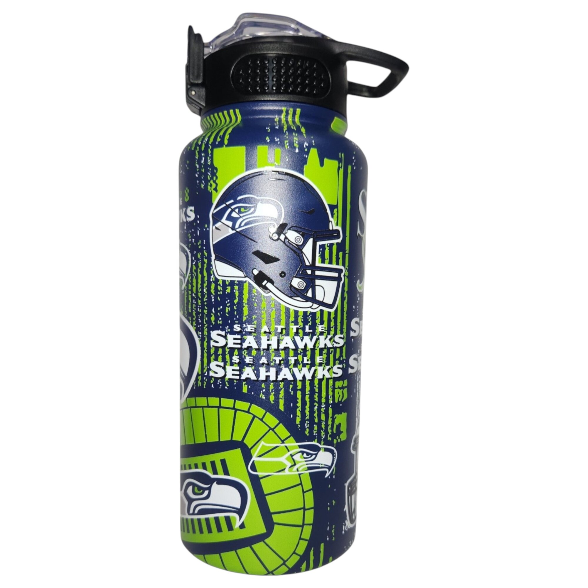 Pegasus Seattle Seahawks 32oz. Home Field Mashup Stainless Steel ProPress Water Bottle