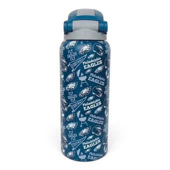 Pegasus Philadelphia Eagles 32oz. Game Day Pennant Stainless Steel ProPress Water Bottle
