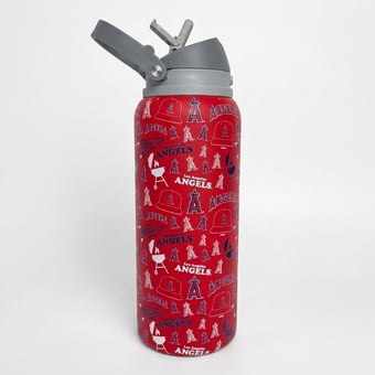 Pegasus Los Angeles Angels 32oz. Game Day Pennant Stainless Steel ProPress Water Bottle